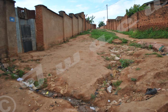 Avenue Karonga dans le quartier Yoba, l’une des routes  de ces vieux quartiers.