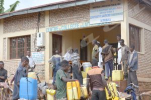 Le centre de collecte du lait de Mubuga, commune et province Ngozi