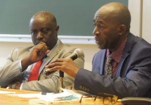 Antoine Kaburahe et Pierre Claver Mbonimpa