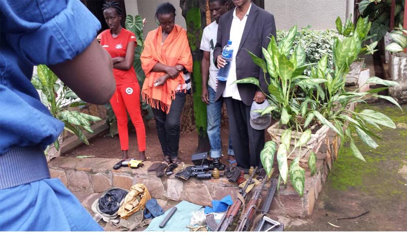Gikungu : Saisie d’armes de guerre dans un ménage