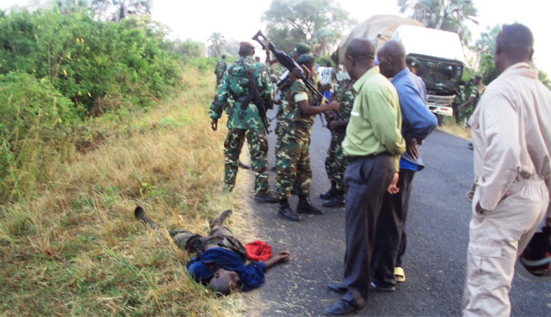 Gihanga : 2 morts, 4 blessés et 2 personnes enlevées dans une embuscade