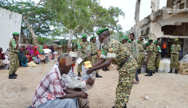 Le contingent burundais en Somalie, pour la paix et la charité