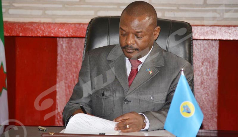 Président Nkurunziza ,verbatim