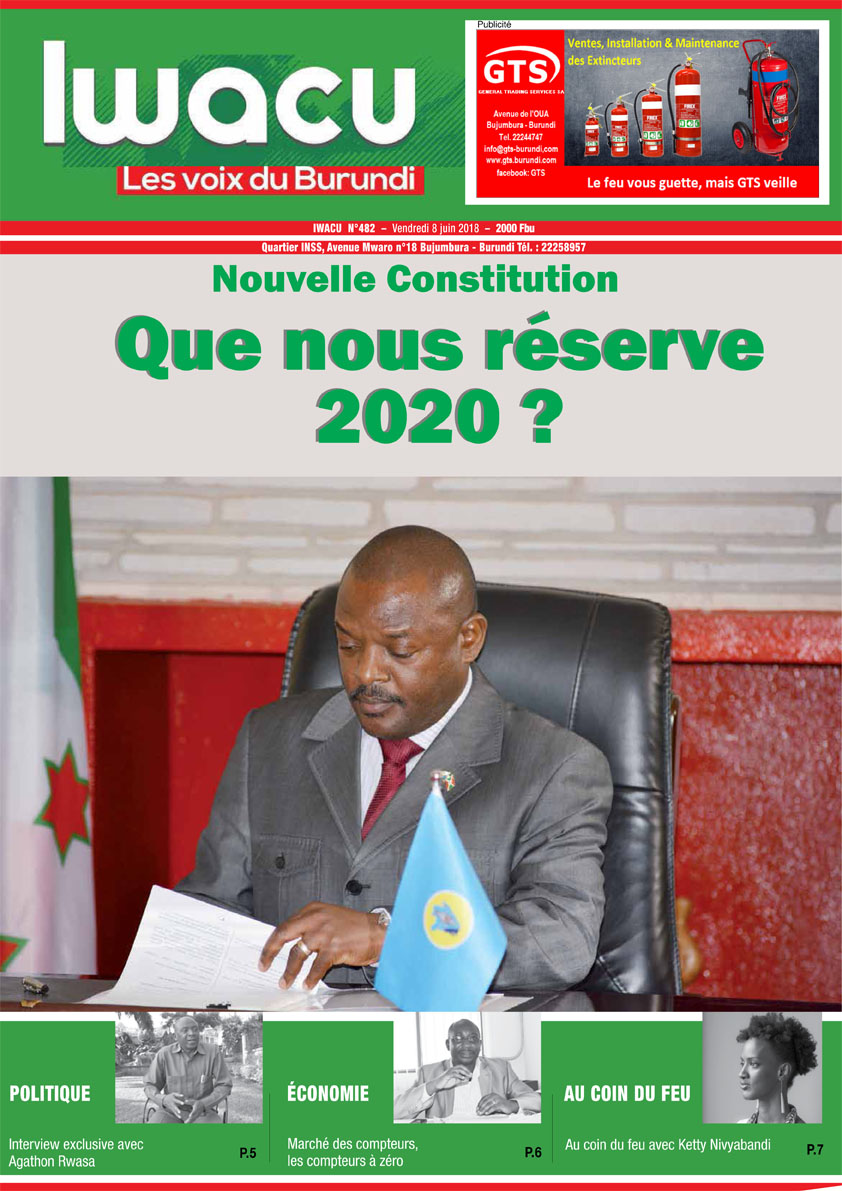 IWACU Hebdomadaire n°482