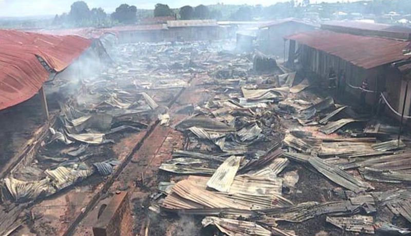 Matana: Un incendie du marché sème la désolation