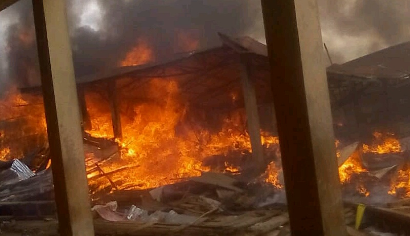 Bururi : Le marché  de Matana  réduit en cendres