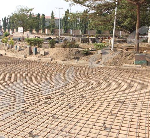 Mardi, 9 Juillet 2019- Les travaux de réhabilitation du rond-point des Nations Unies dans la zone de Ngagara sont presque à 60%  d’exécution selon un ingénieur du chantier./© Térence Mpozenzi/Iwacu