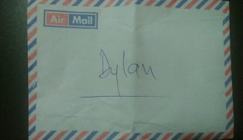 La lettre à Dylan