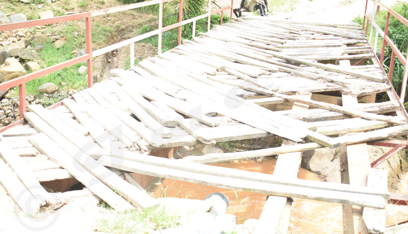 Les usagers réclament la réhabilitation du pont Ntahangwa