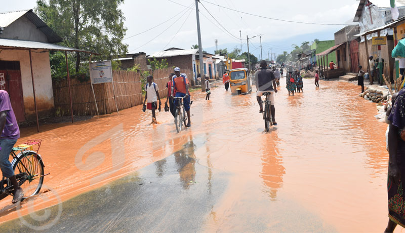 Buterere I, à moitié sous les eaux