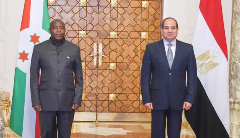 Visite du président Ndayishimiye en Egypte : les premiers accords sont signés