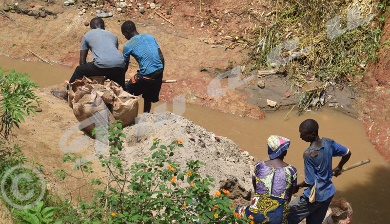 Rivière Nyabagere : ses riverains et les extracteurs de moellon sont à couteaux tirés