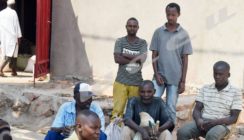 Bujumbura : Certains maçons et charpentiers dans le désarroi