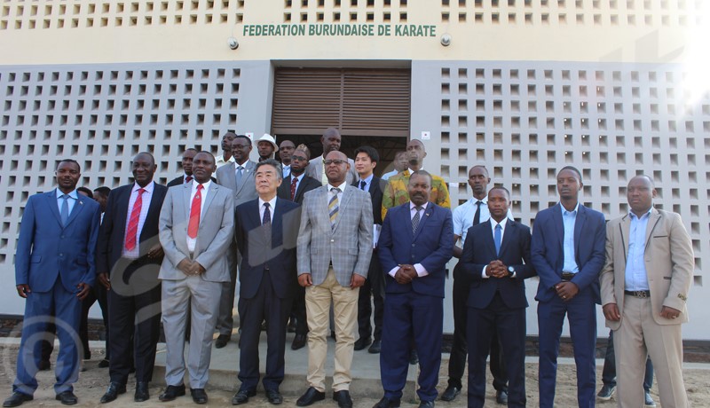 Sport : un dojo inauguré à Bujumbura