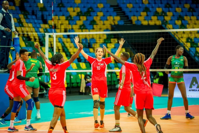 La séléction nationale féminine de Volleyball quitte enfin l’Aéroport international Melchior Ndadaye