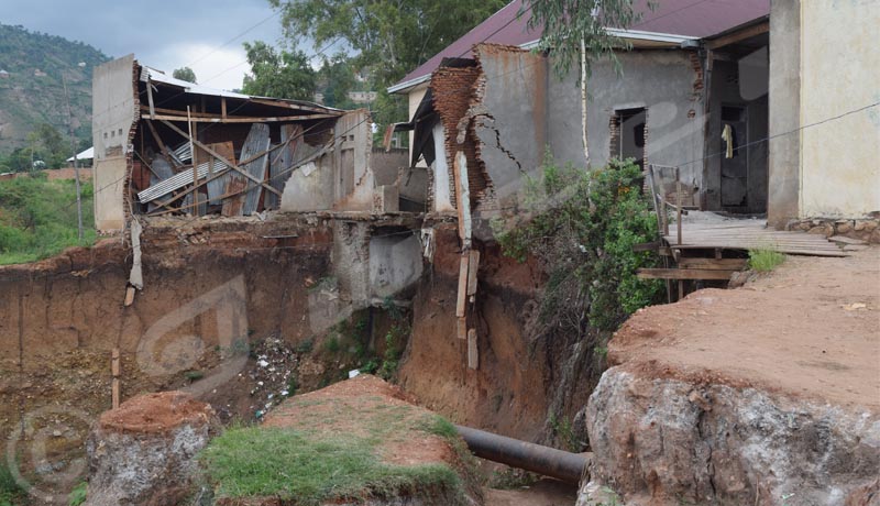 Mugoboka : des habitations menacées par des ravins