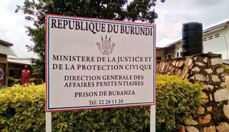 Manque de nourriture dans la prison de Bubanza : Les détenus broient du noir