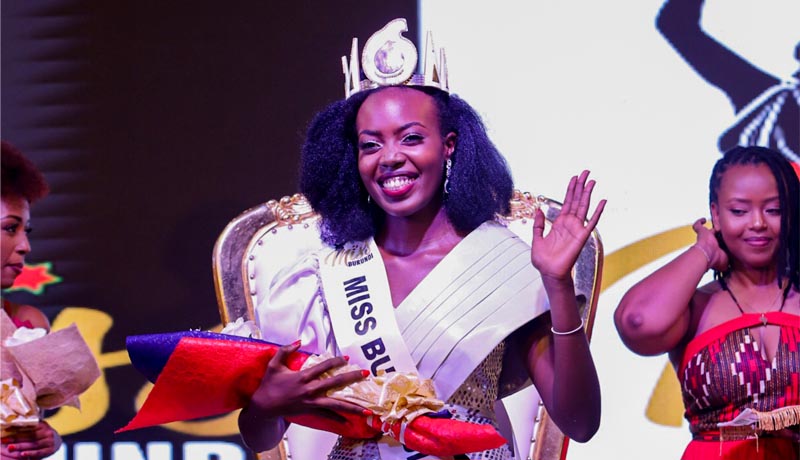 Interview exclusive/Miss Burundi 2022 déterminée à faire ses preuves