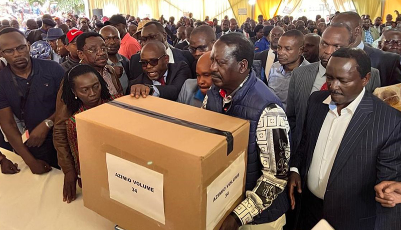 Elections au Kenya : Raila Odinga dépose des plaintes à la Cour suprême