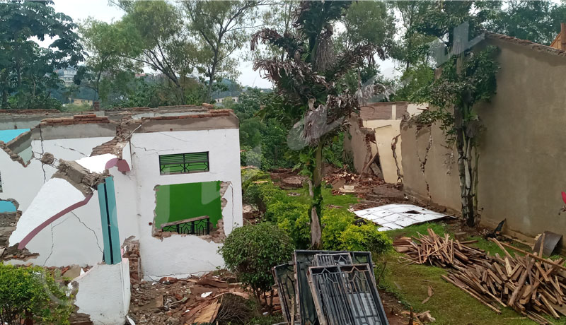 Gihosha : Des glissements de terrain menacent des habitations