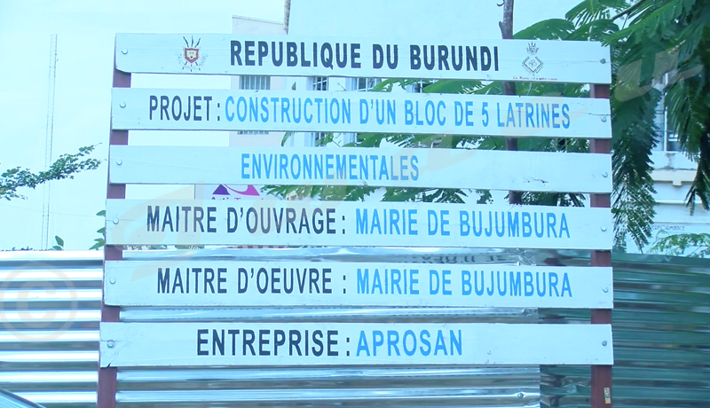 Mairie de Bujumbura :  les latrines publiques, un fiasco
