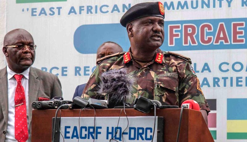 RDC/EACRF : « Il n’y a pas eu d’affrontement entre le M23 et les troupes burundaises »