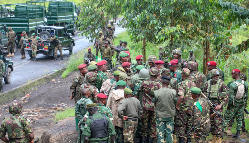 RDC : Le président Tshisekedi menace de mettre fin à la mission de la force régionale de l’EAC