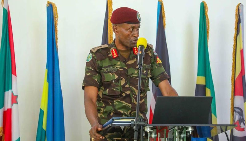 RDC : Le nouveau commandant de la force régionale de l’EAC a pris ses fonctions