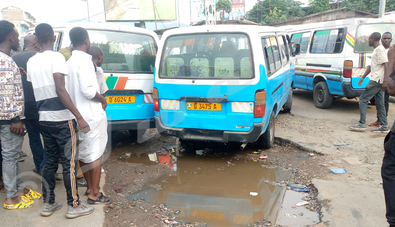 Nord de la ville de Bujumbura : un parking en piteux état