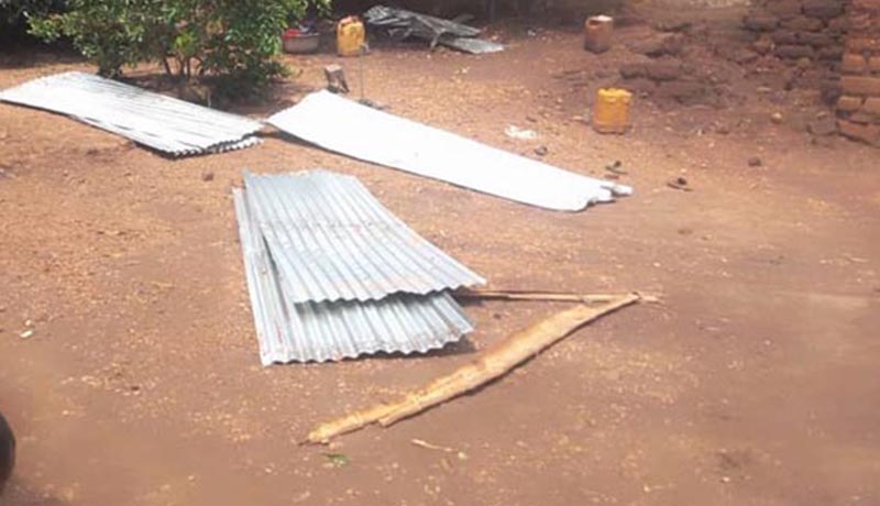 Région Ouest/Cibitoke : Près de 1000 ménages sans abris suite aux pluies diluviennes