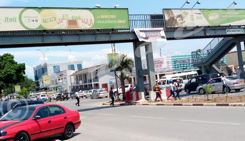 Boulevard de l’Uprona : De l’insécurité sur la passerelle