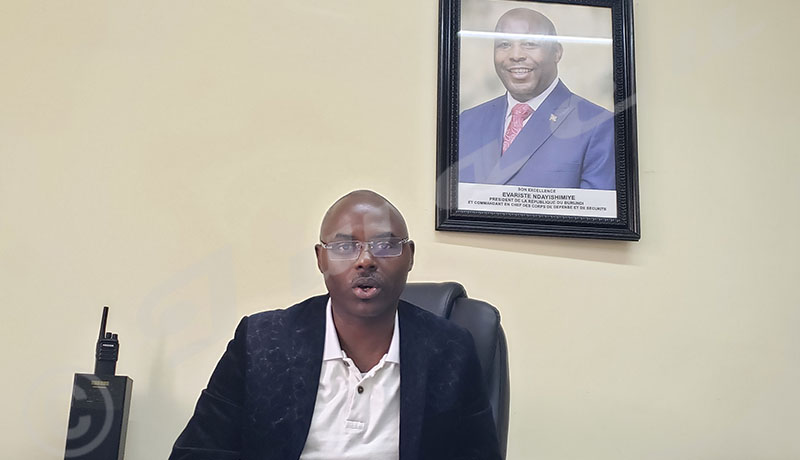 Léonidas Nibigira : « Dans la Ntahangwa, les auteurs de la destruction des gabions de stabilisation doivent contribuer à la réparation »