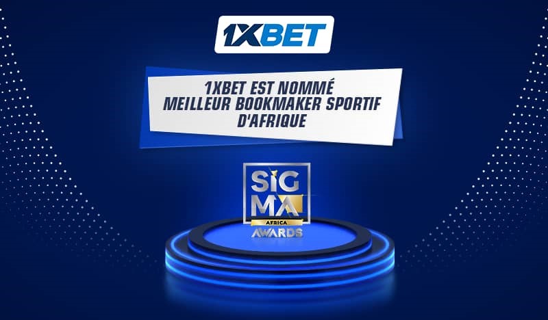 1xBet est reconnu comme le meilleur bookmaker sportif en Afrique