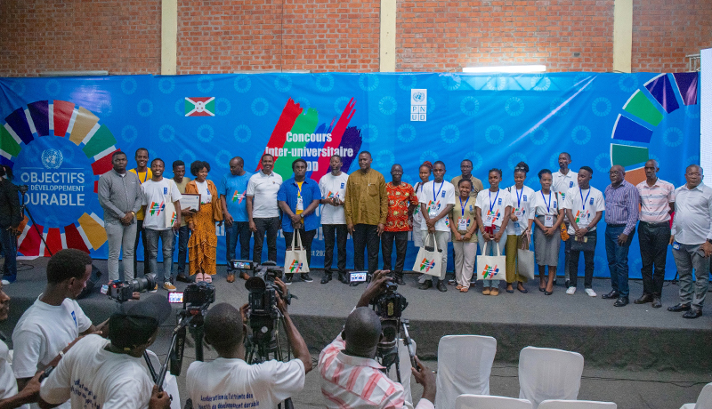 Concours inter-universitaire sur les ODD, la jeunesse burundaise en action pour un avenir durable