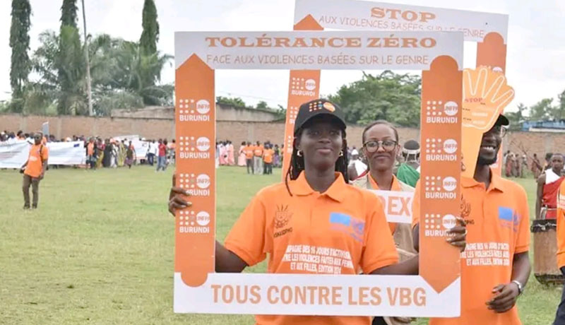 Campagne de 16 jours d’activisme : en marche contre les VBG