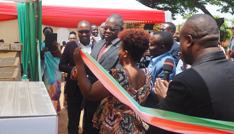Le PNUD Burundi : des équipements informatiques pour propulser la formation professionnelle