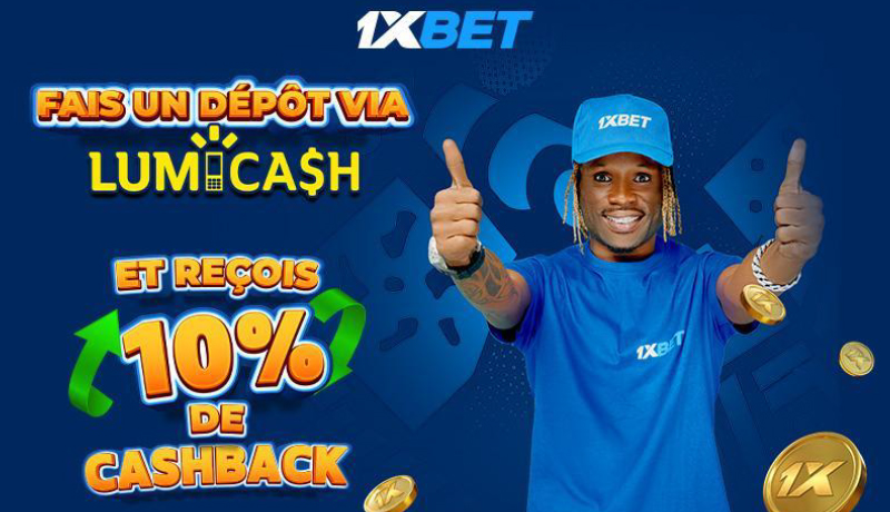 1xBet Burundi et Lumicash : tirez plus de profit à chaque dépôt